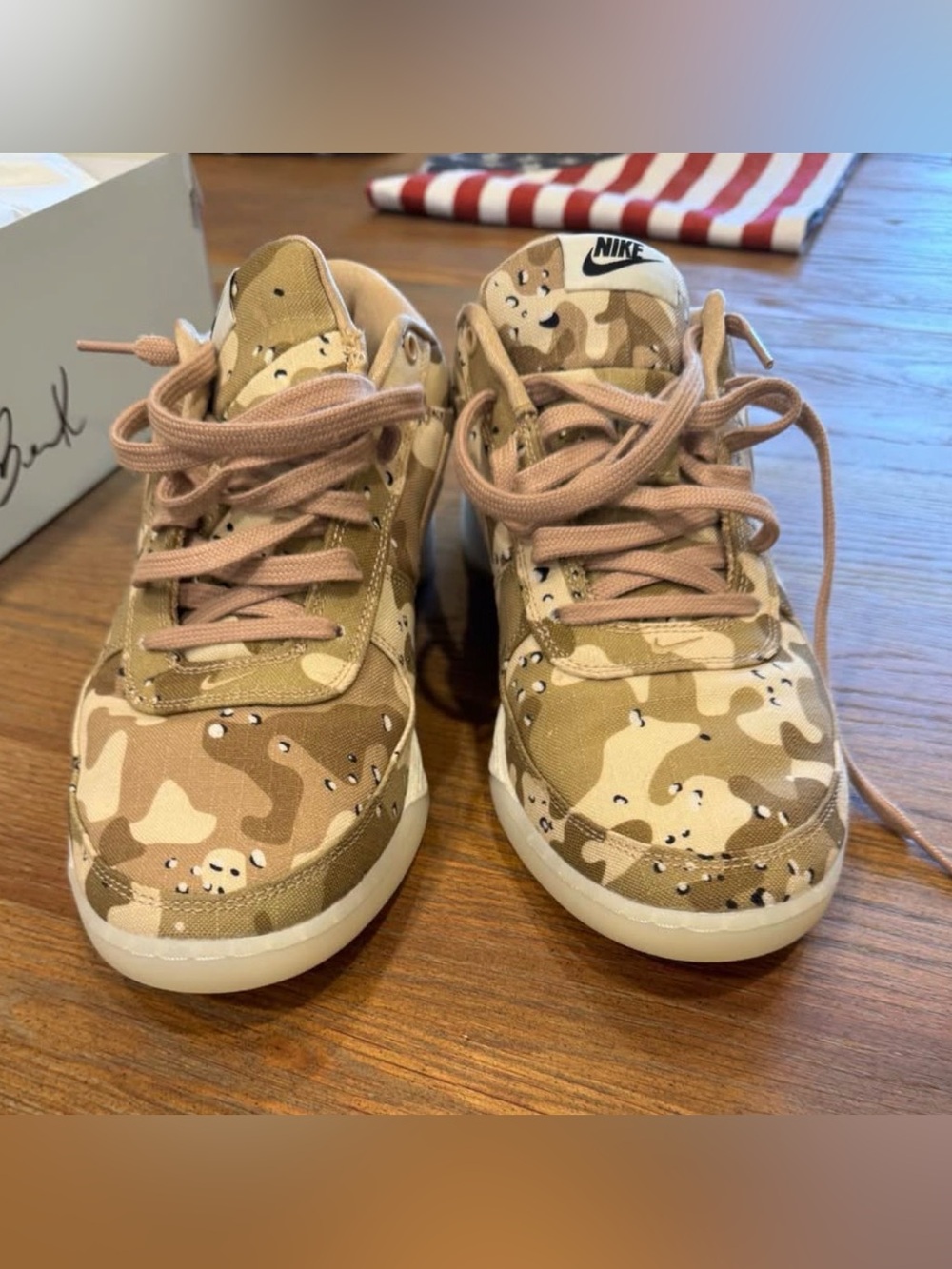 Nike Book 1 Desert Camo Men’s Basketball Size 10.5